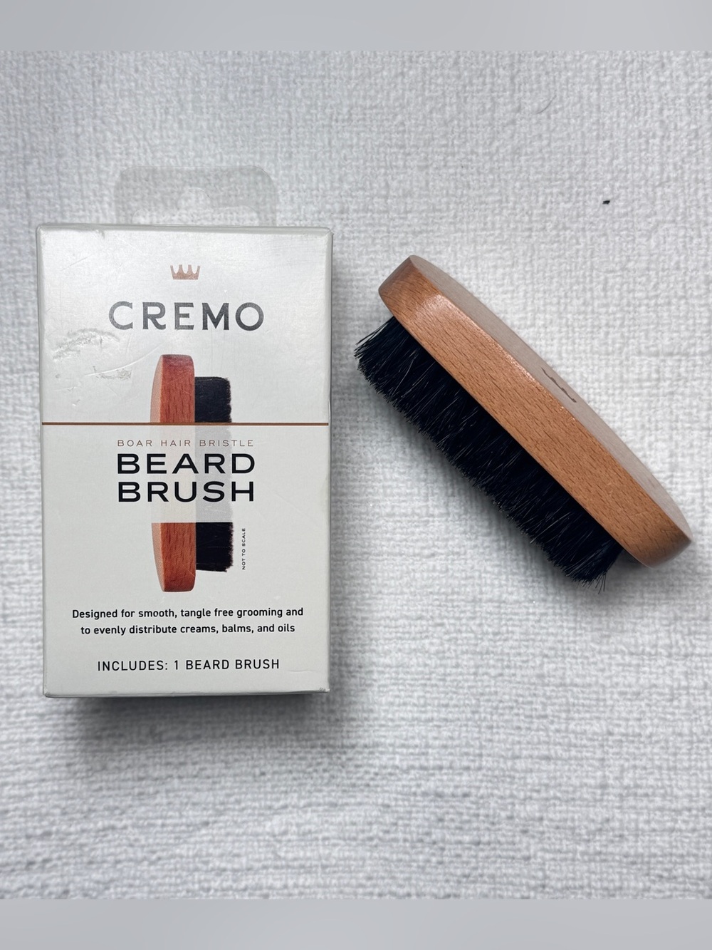 NEW Cremo Beard Brush